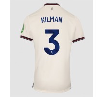 West Ham United Max Kilman #3 Koszulka Wyjazdowa 2025-26 Krótki Rękaw